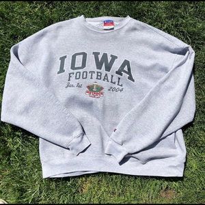 CHAMPION IOWA OUTBACK BOWL CREWNECK XL